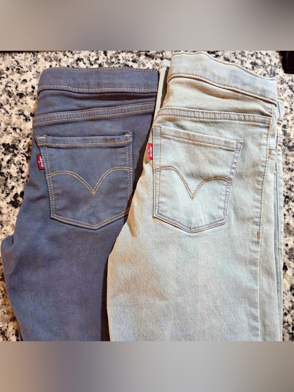 Levi's Kids Jeans/Jeggings - Light Blue & Dark Blue